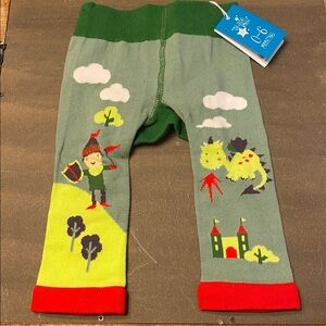 Blade and Rose Teddy The Dragon Leggings Sz 0-6 Months NWT